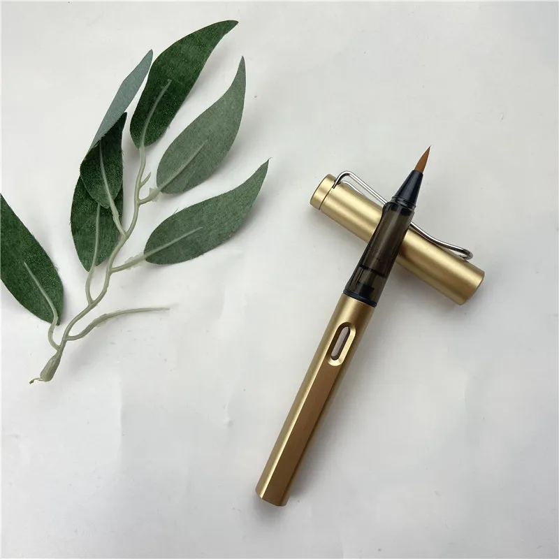 6 Penne Per Calligrafia Morandi Con Punta A Pennello - Per Principianti E Appassionati, Set Per Scrittura Artistica - Foto 9