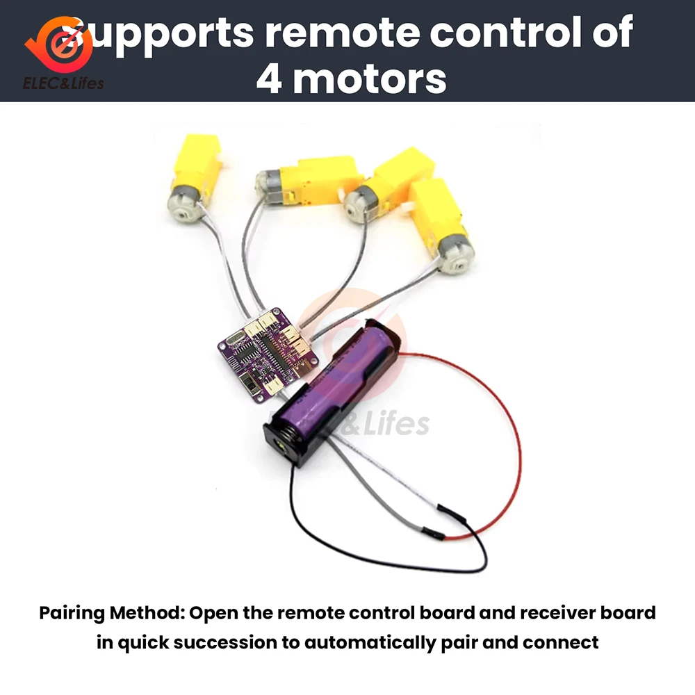 Kit télécommande RC 8 canaux 100m pour voiture bateau robot DIY