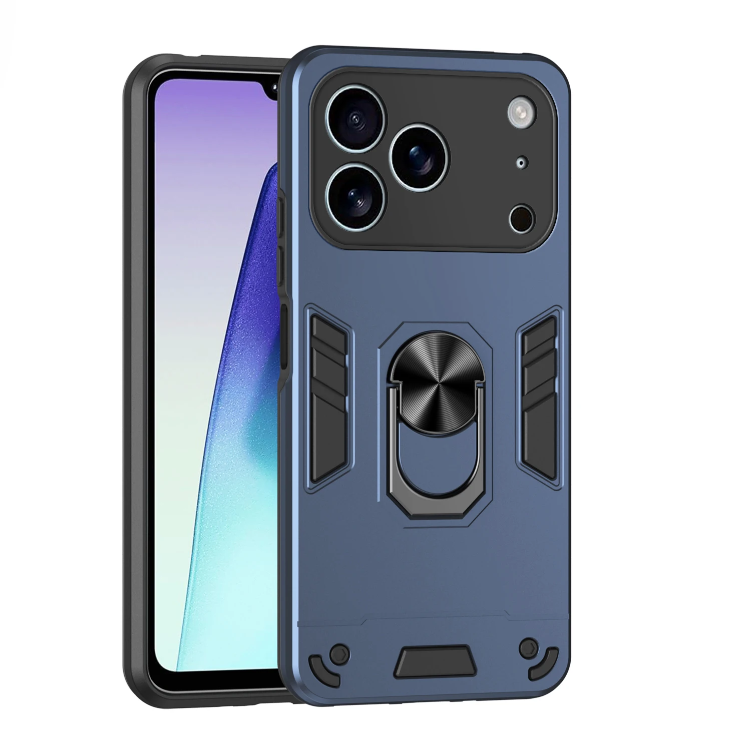 Ultimate Shockproof Protective Phone Case with Ring Stand Holder
