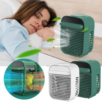 Mini USB Misting Portable Fan 200ml Water Cooling Electric Fan Humidifier For Home Office with 3 Speed Spray Fans Cooler 1