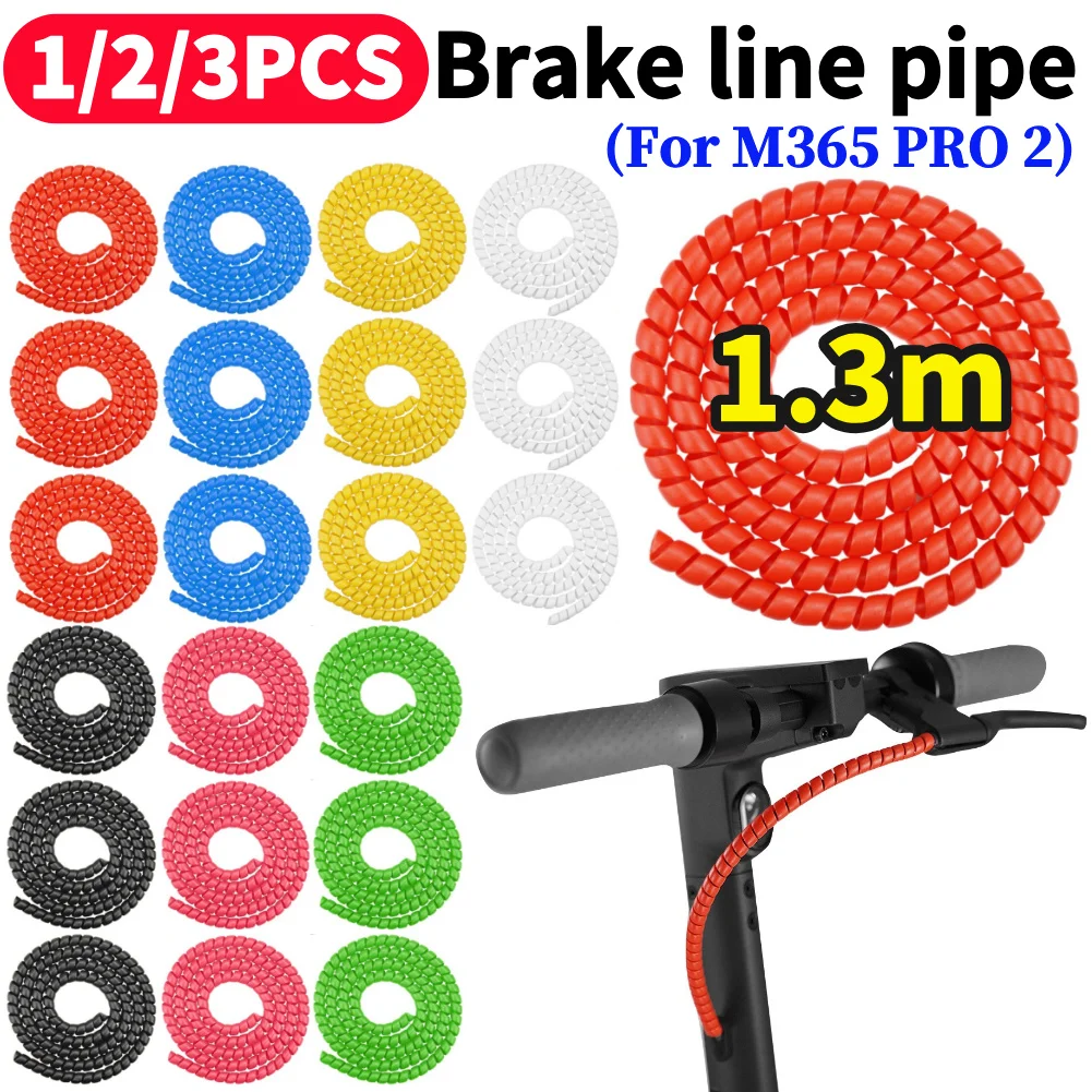 1.3m Electric Scooter Line Protector Cover Universal Electric Scooter Cable Protection Cover For M365 PRO 2 Accessories