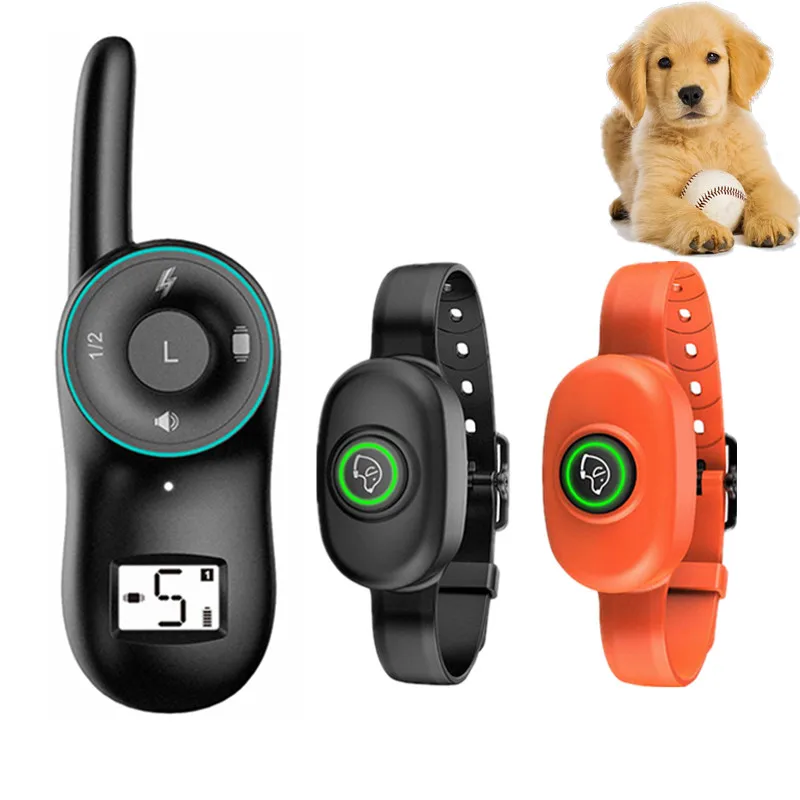 

Dog Training Collar Electric Shock Vibration Beep No Barking 1400 FT Range USB Rechargeable Remote Control Anti Bark Collar