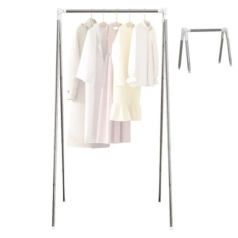 

Выдвижная сушилка для дома и улицы, стойка для белья из нержавеющей стали, сушилка для одежды для гостиной, спальни, гардероба и