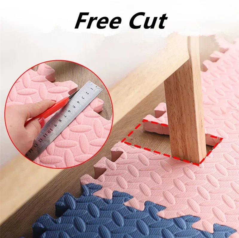 Tatame Puzzle Mat Thick 1.2cm Baby Game Mat 60x60cm Play Mats 16PCS Baby Play Mat Baby Activity Gym Game Mats Floor Mat Foot Mat 3