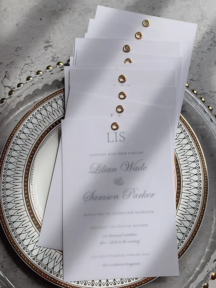 Marriage invitation, Customized,Wedding Party,Festival Event Annual Meeting program Cards,Birthday thank you card 30Pcs