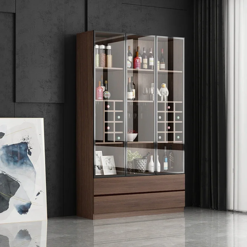 Hanging Bar Cabinet Wine Decoration Nordic High End Furniture Display Accessories Outdoor Open Cabinets Vitrine Showcase Drinks