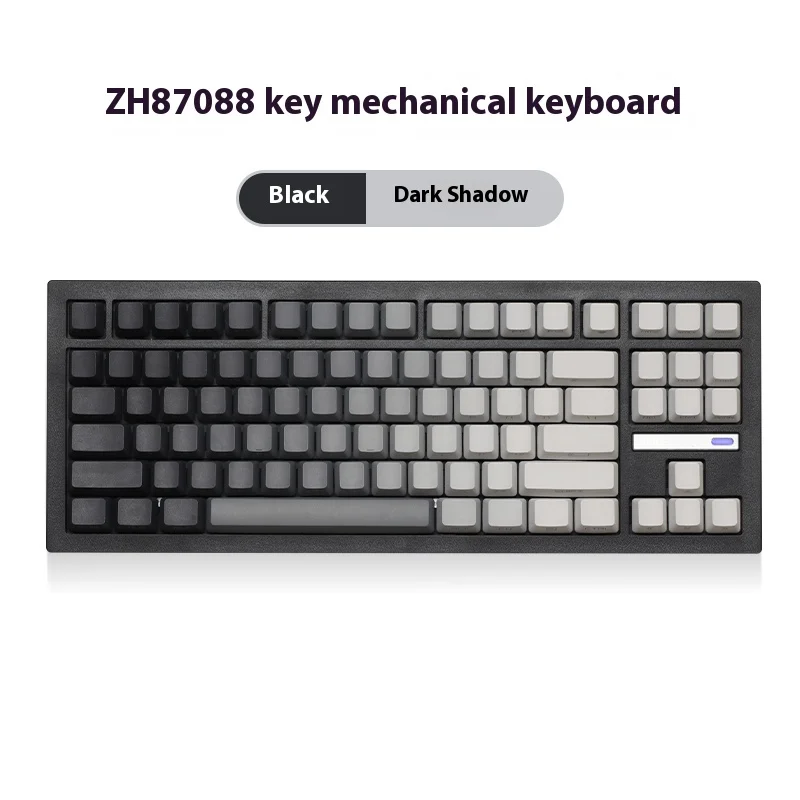 Zuohe ZH870 Mechanical Keyboard 88Keys Three Mode RGB