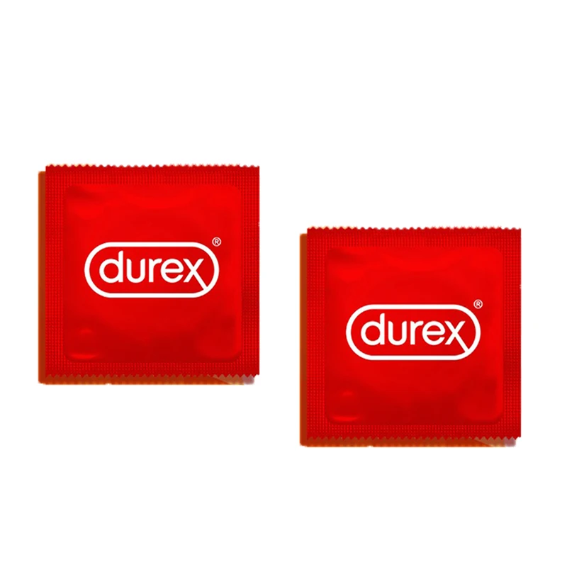 Durex 2pcs Condoms Ultra Thin for Men Natural Latex Super Lubricating Penis Sleeve Sex Toys Products Adult Contraception 6