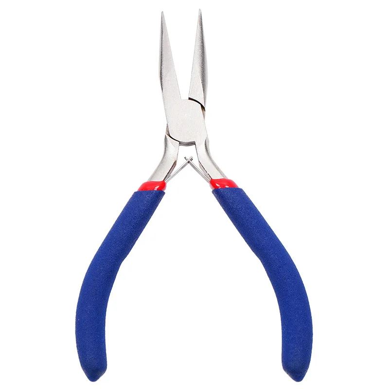 

4.5 Inch Needle Nose Pliers Precision Pliers Toothless Bladeless Tip Nickel Iron Alloy Tip Nose Pliers Jewelry Pliers