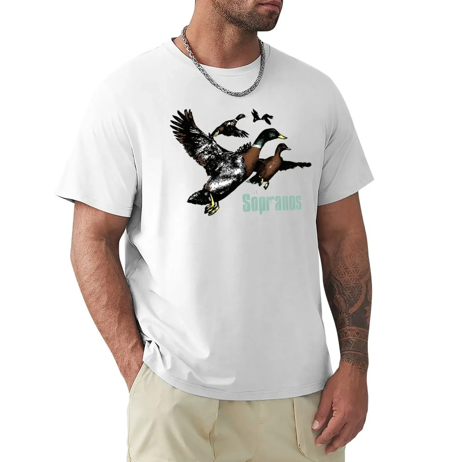 

Ducks The Sopranos T-Shirt summer top Aesthetic clothing heavyweight t shirts for men