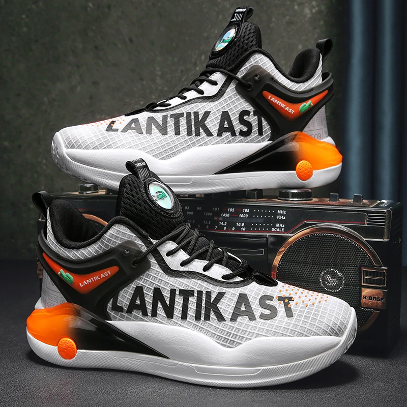 

Men's sneakers Basketball shoes Men's high-quality basketball shoes High top non-slip outdoor sports shoes 36-45