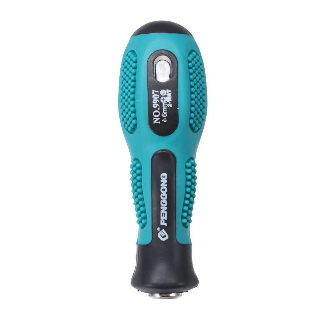 스크루드라이버 비트용 어댑터 1개, 스크루드라이버 핸들 5mm 원형 6.35mm 4mm 육각 스크루드라이버 비트 홀더 자석봉 다용도