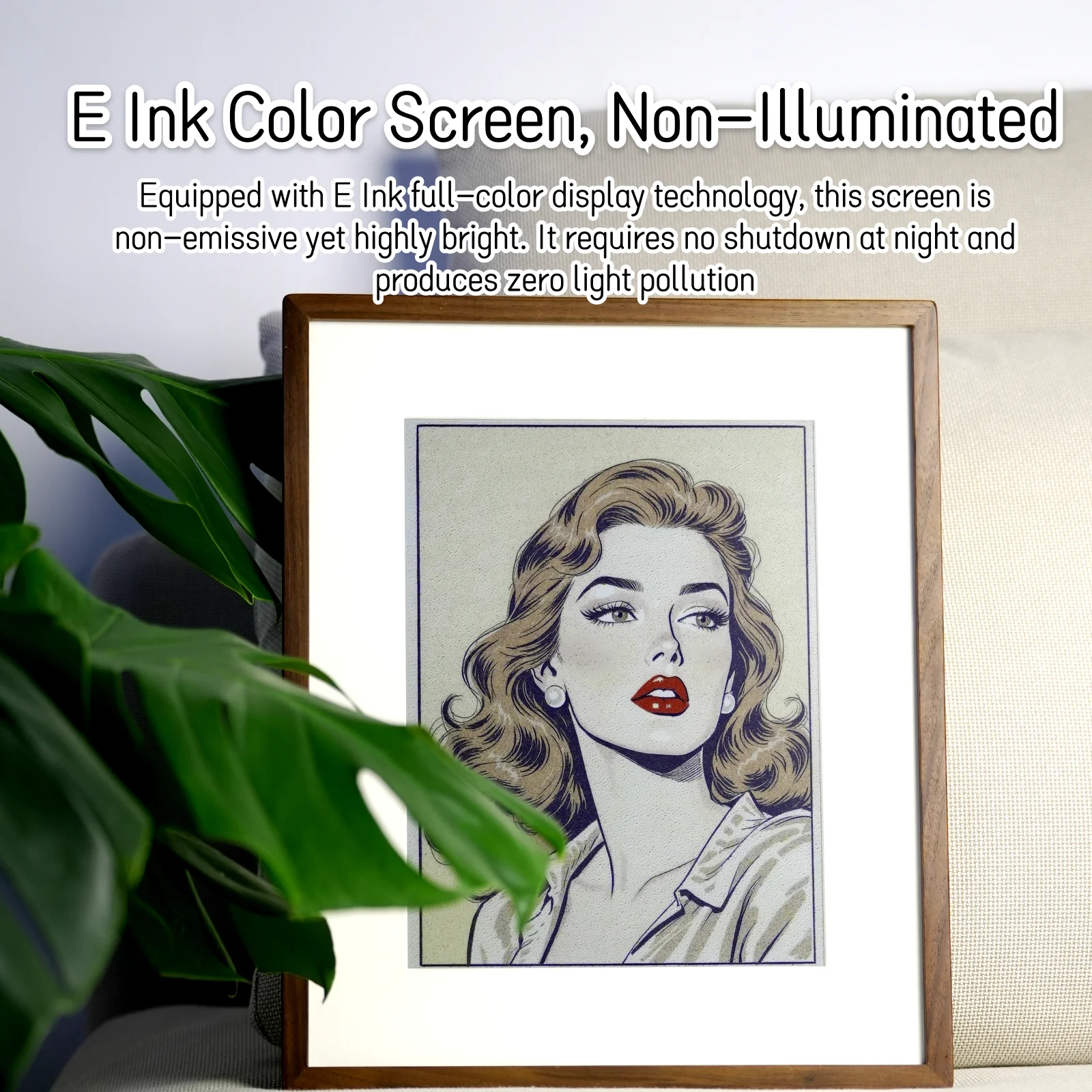 7.3 inch e-Paper Ink Display Screen Full Color Electronic photo