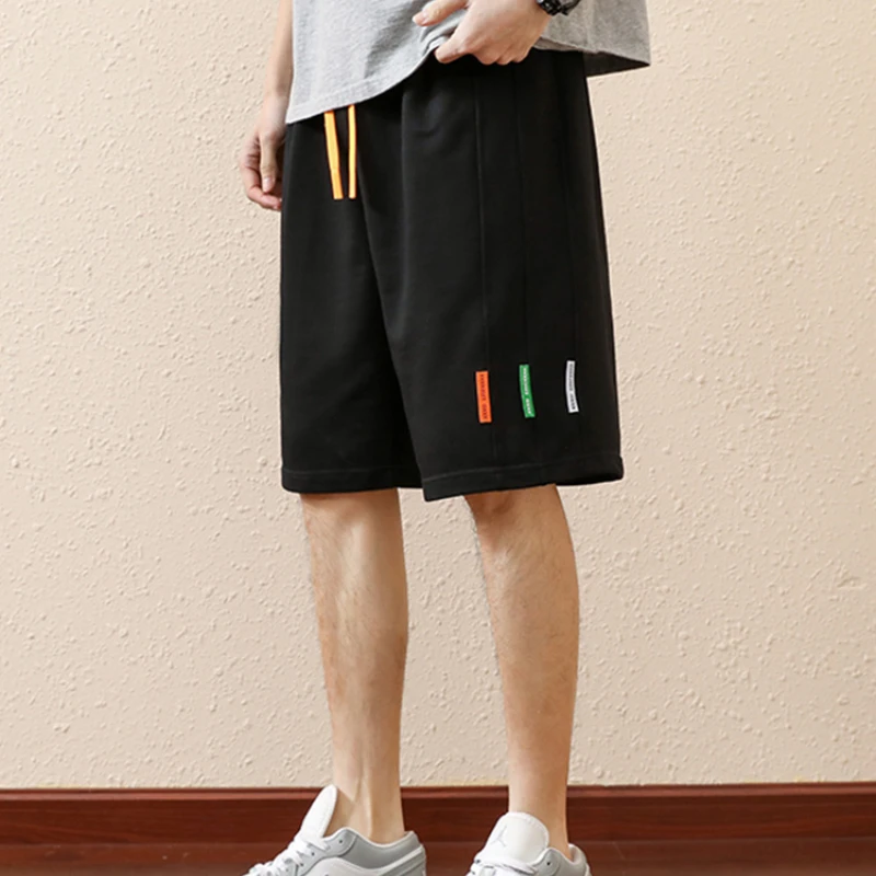 New Summer Men's Shorts Plus Size Cotton Casual Baggy Sports Shorts 2024 Male Breeches Oversize Pants Wide Short Sweatpants 8XL