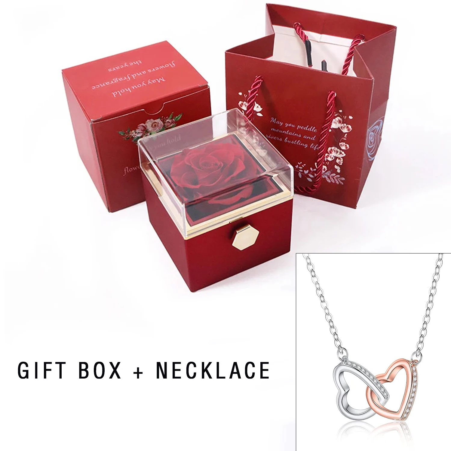 Red Box Necklace