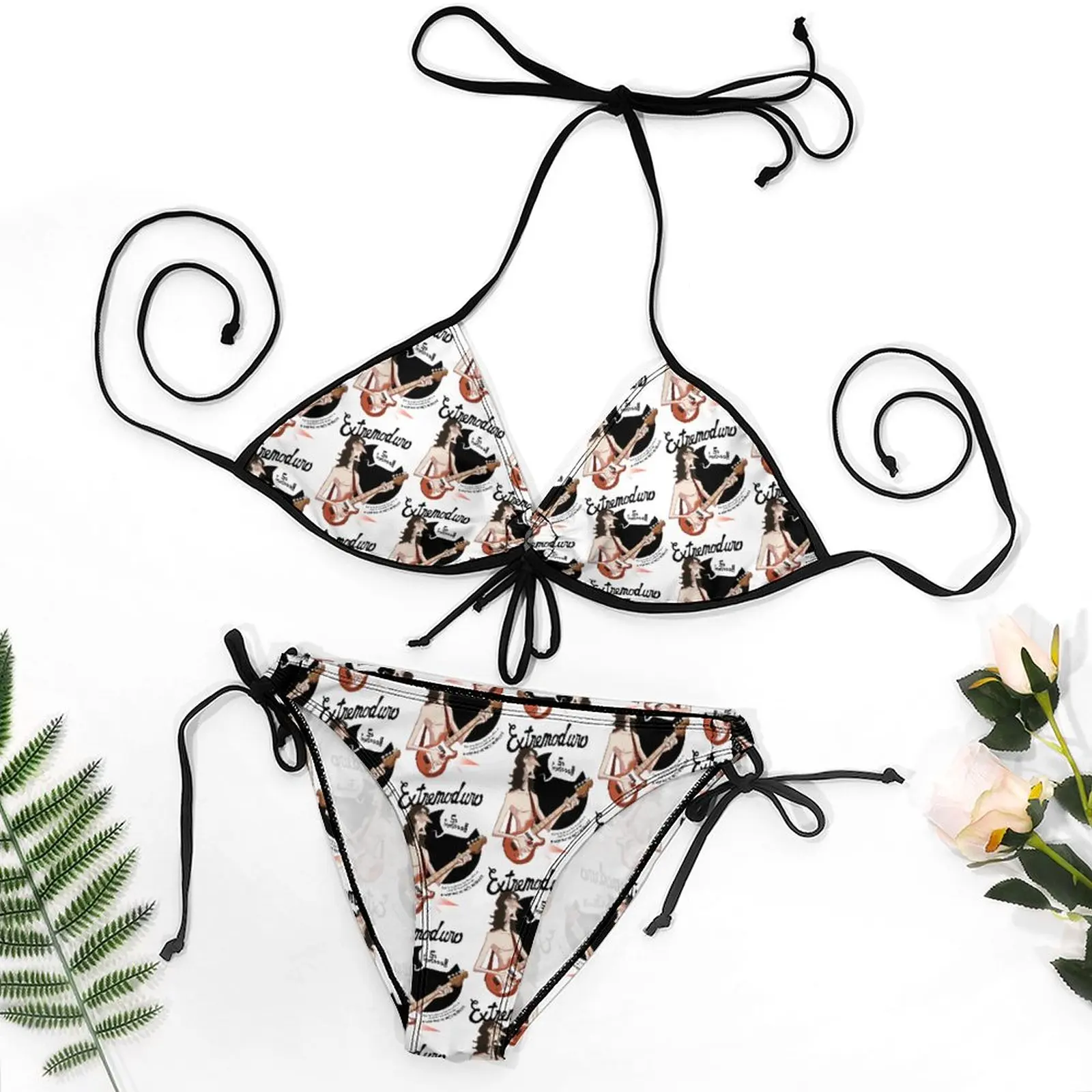 

VILLA Blog Jordi Villaverde Extremoduro Funny Graphic Exotic Bikini Funny Joke Party Women's Bikinis Vintage Swimwear