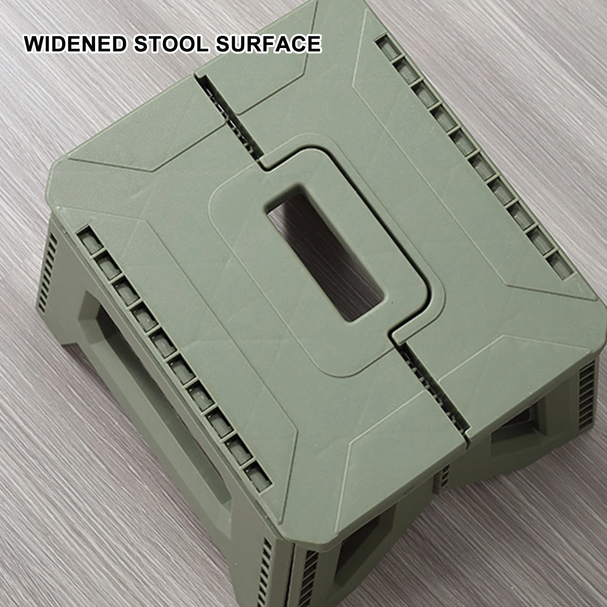 Folding Step Stool Strong Load-bearing Heavy-Duty Chair Travel Use Compact Collapsible Chair with Handle Camping Supplies folding stool folding chair