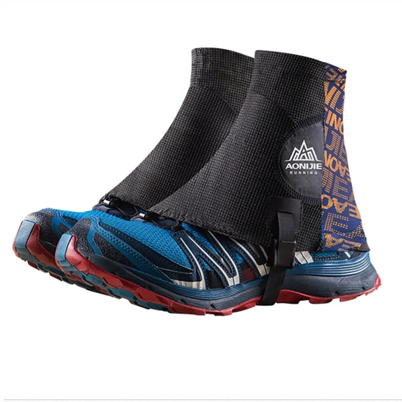 Outdoor Unisex High Trail Reflective Gaiters Protective Mud-proof Insect-proof Sandproof Shoe Cover For Running Desert Hiker