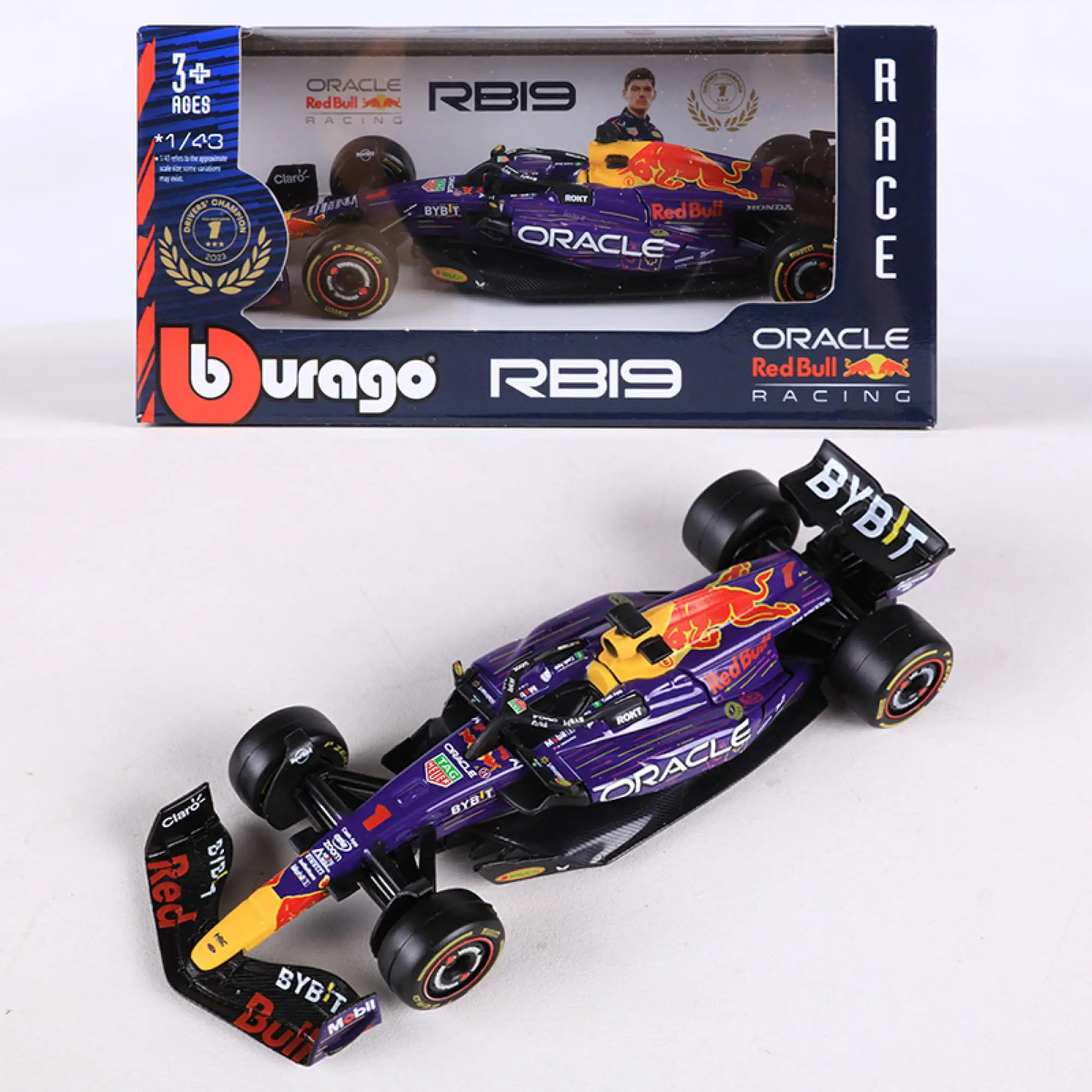 Burago 1:43 F1 formula Red Bull Racing RB19 Las Vegas 1 Max Verstappen 11 perez Alloy Model car Collection Toy Birthday Gift 5