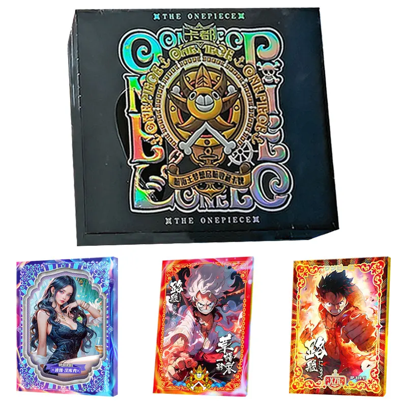 

Bargain Price One Piece Booster Box Japanese Anime Figure Game Play Trading Game Luffy Sanji Nami TCG Collection Card