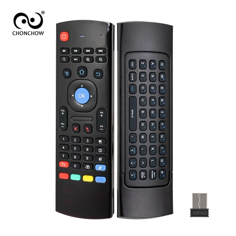 MX3 с подсветкой Air Mouse T3 Smart Remote Control 2 4G RF беспроводная клавиатура голосовым