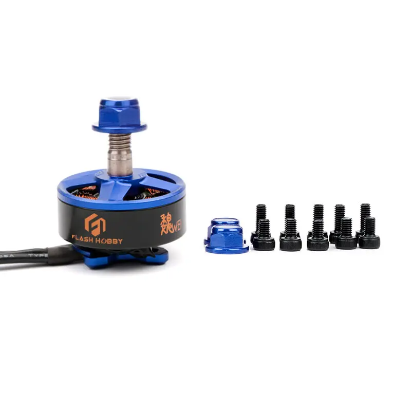 

4PCS Flashhobby Samguk WEI 2207 1750KV 2300KV 2600KV 3-6S Brushless Motor for RC FPV Freestyle 5inch Drones DIY Parts