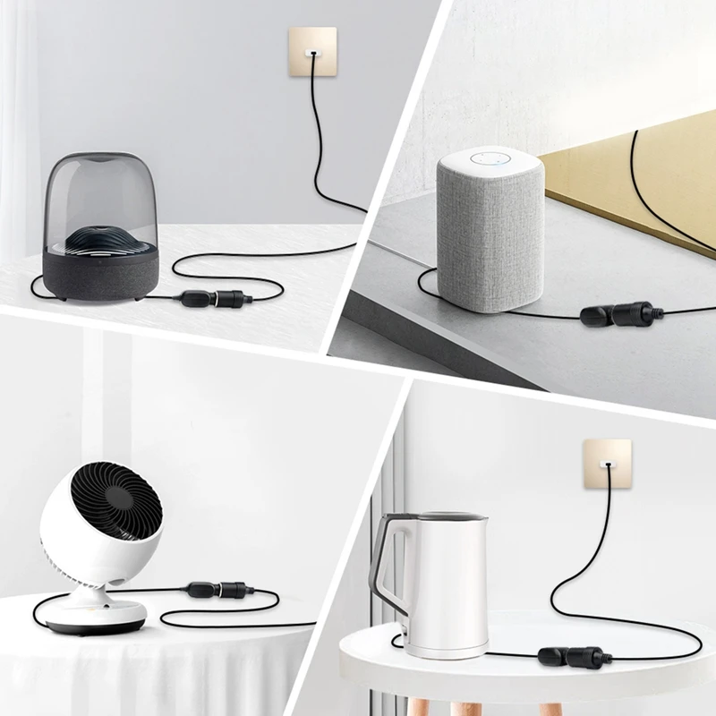 USB C 타입 수-담배 라이터 소켓 암 컨버터 어댑터 케이블, PD 45W, 15V, 3A