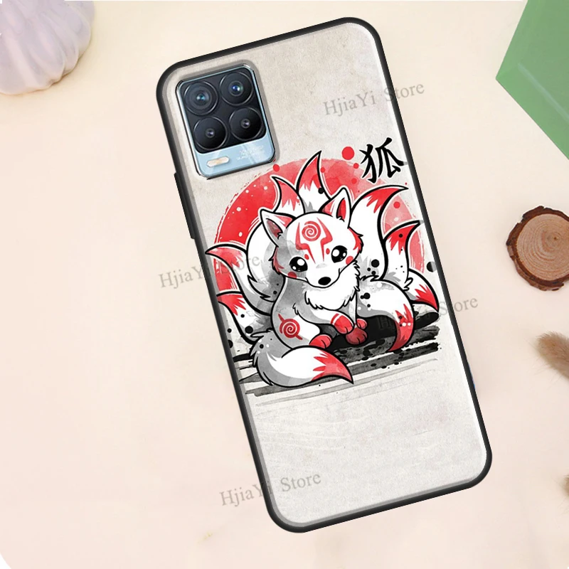 Kitsune Fox Art Phone Case - Elegant and Stylish Design