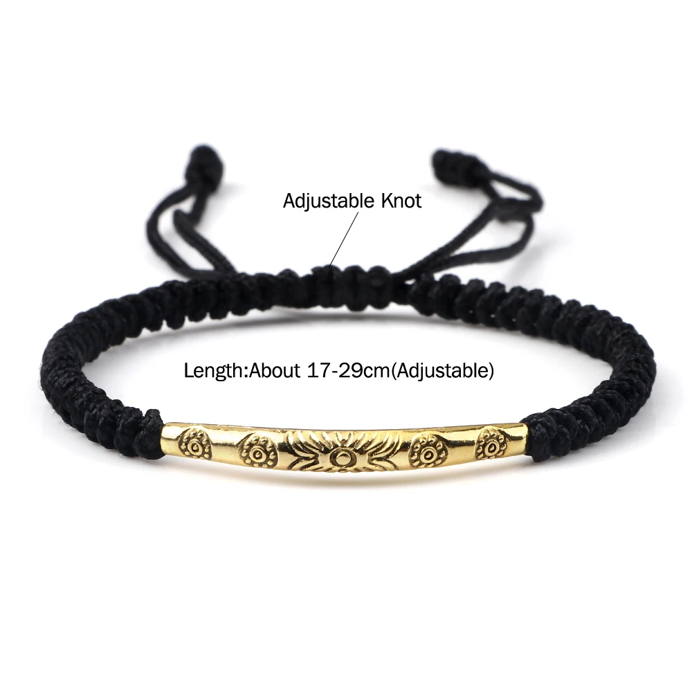 Adjustable Milan Cord Bracelet With Personalized Engraved Custom