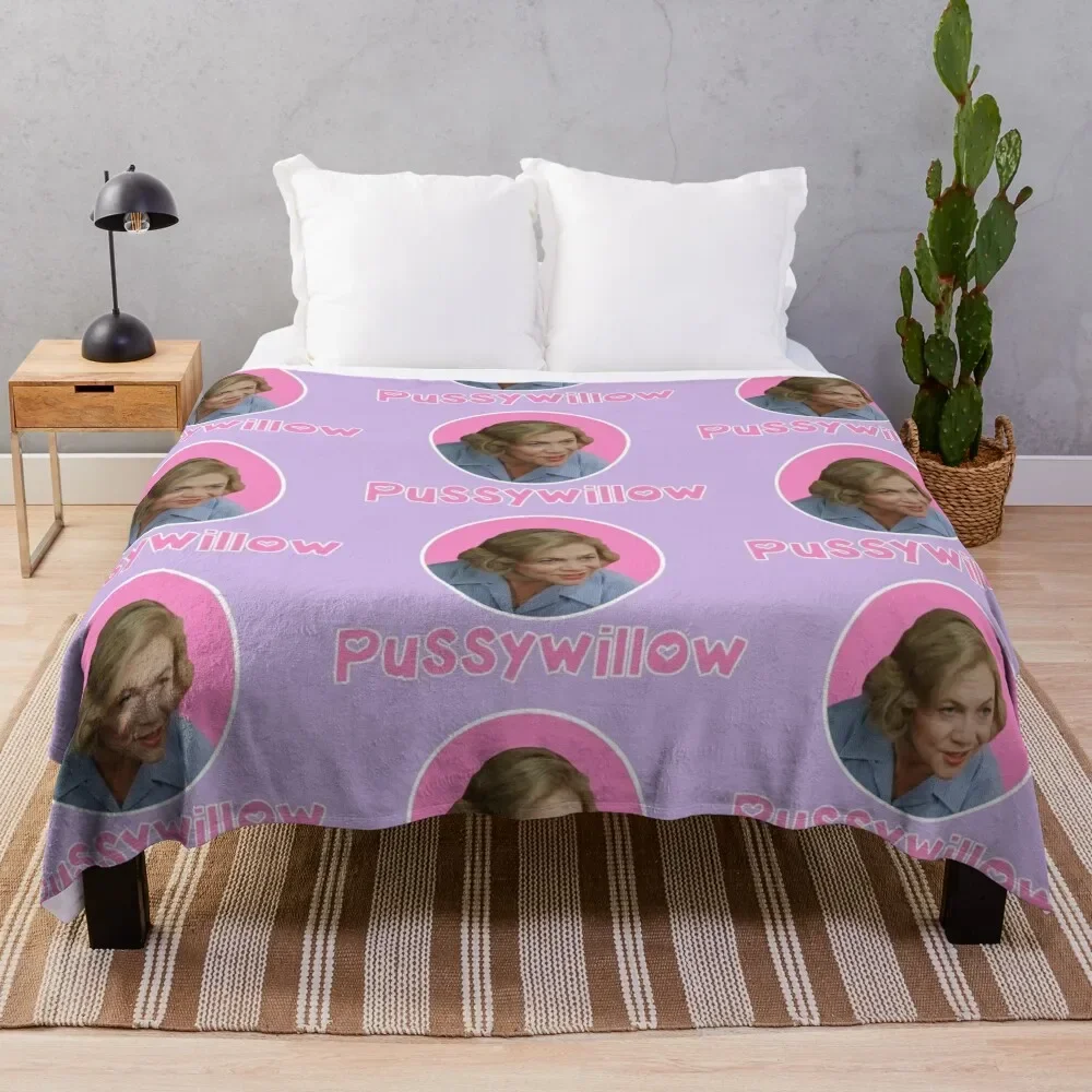 

Serial Mom Pussywillow Throw Blanket Luxury Throw Flannel Luxury Blankets