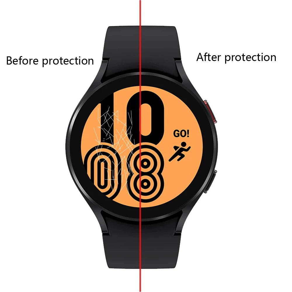 5Pcs All Size Round Watches Full Screen protector Diameter 32 34 35 36 38 39 40 41 42 44 45 mm Protective Film For Smart Watch