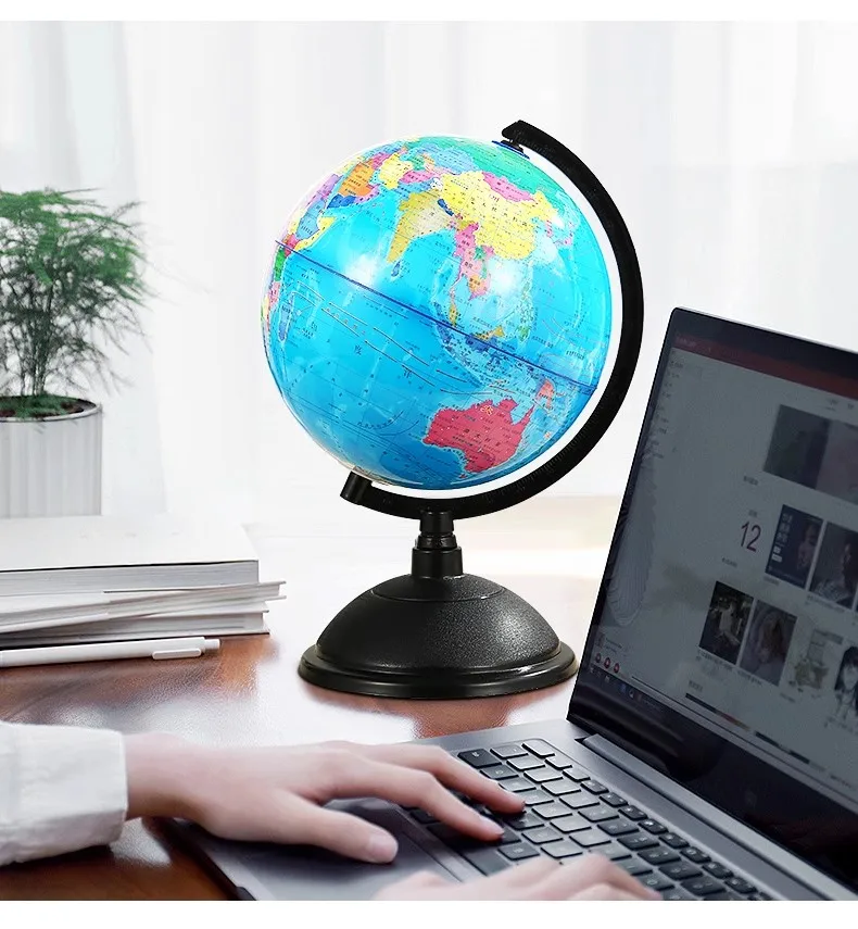 Cartoon World Earth Globe Piggy Bank Mini Money Box Safety Terrarium Coins Cash box Deposit Saving Box for Children Kids Gift 4