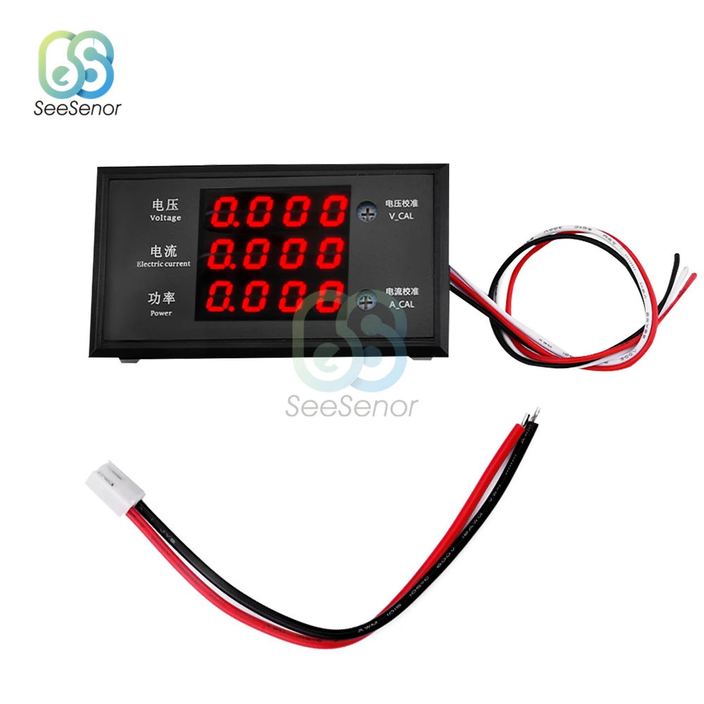 5000WDigitalVoltmeterAmmeterWattmeterWattmeterVoltageCurrent
