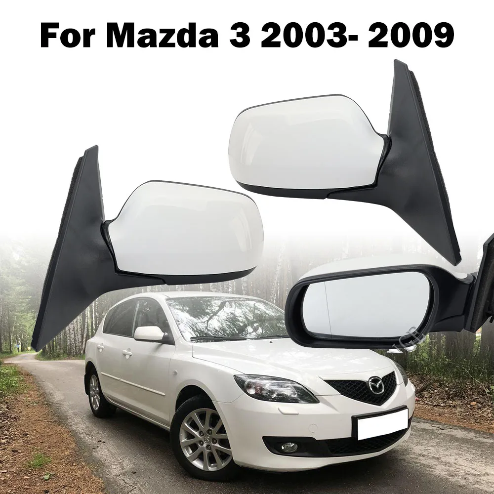 Side Mirror For Mazda 3 BK Axela 2003 2004 2005 2006 2007 2008 2009