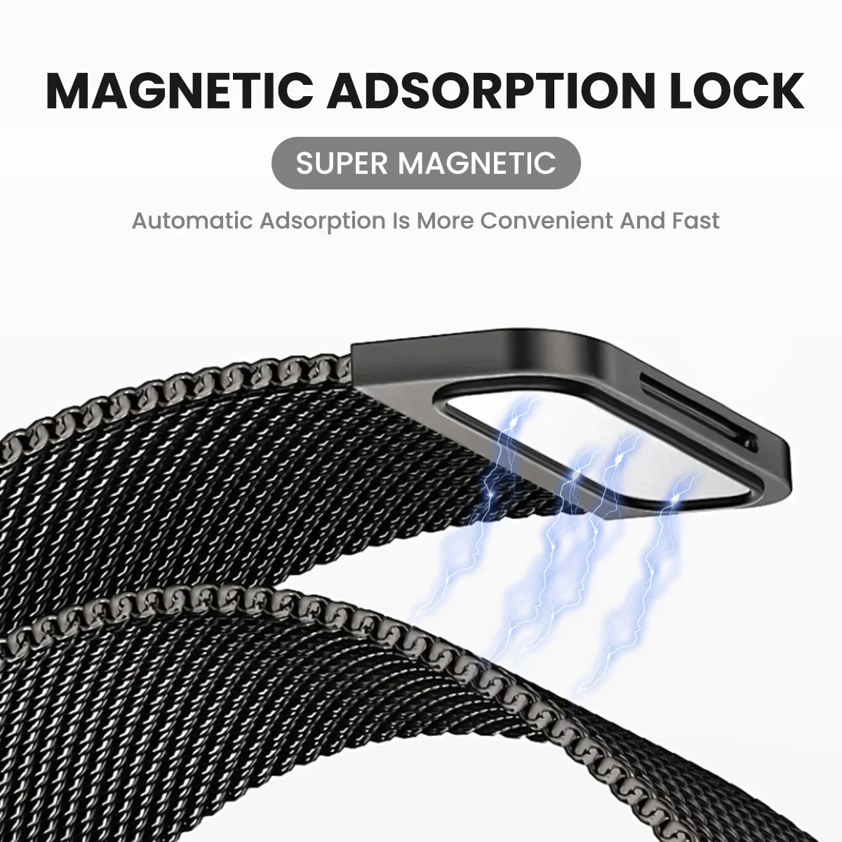 Elegant Metal Strap with TPU Soft Case Screen Protector for Xiaomi Redmi Watch 4 - Milanese Magnetic Watchband Replacement