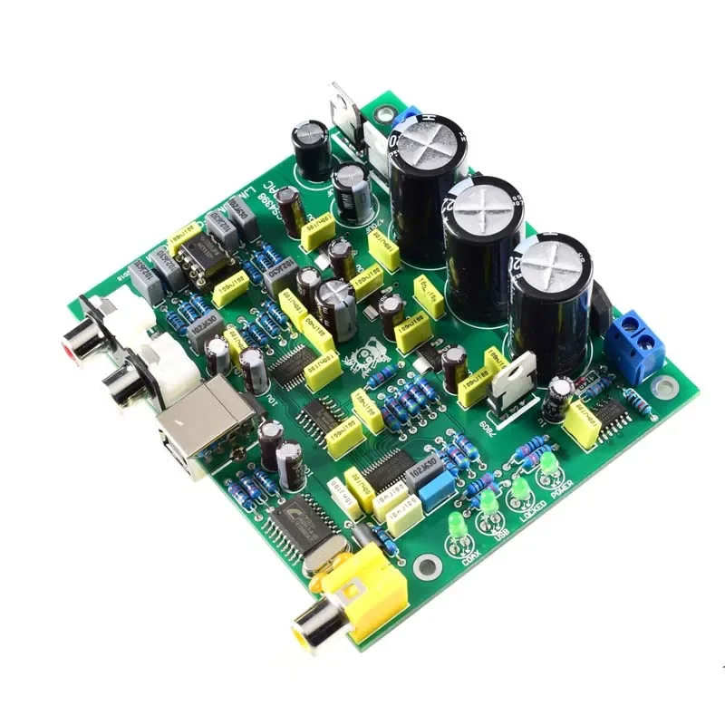 

New LJM CS4398 CS8416 DAC With USB Coaxial Input 24bit 192K Decoder Board