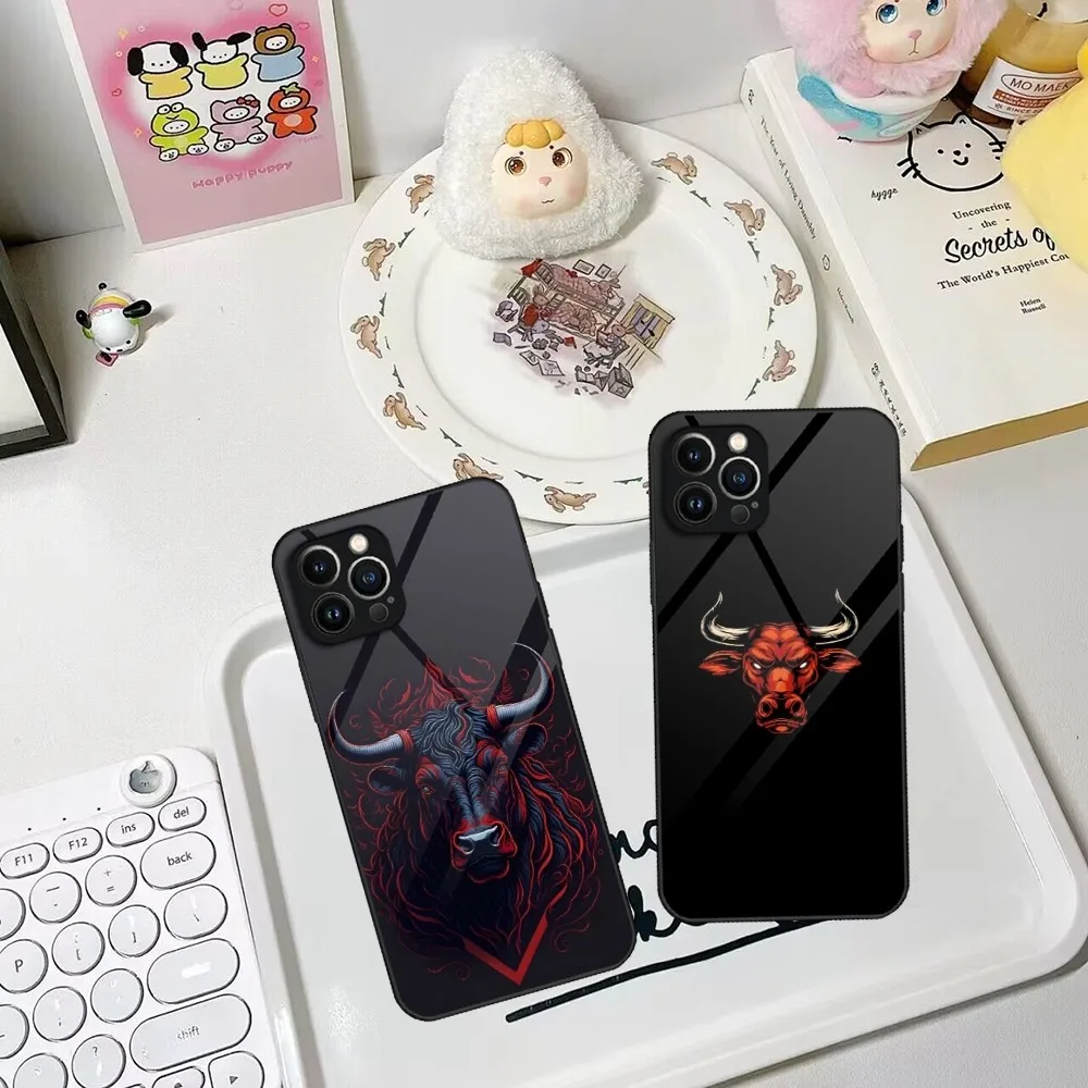 

Чехол для телефона ox для Iphone 15 14 12 11 13 Pro Max Pro Mini Puls, стеклянный защитный чехол