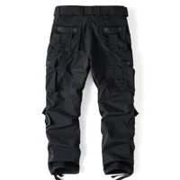 Men Combat Pants With Knee Pads Tactical Cargo Sport Trousers Camouflage Multicam Trekking Hunting Clothes（Not belt） 2