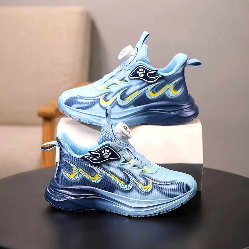 الخريف الأطفال المنشأ أحذية الأولاد حذاء رياضة موضة العلامة التجارية أطفال مدرسة حذاء رياضة كاجوال حجم 29-39 أحذية رياضية للتنس لصبي