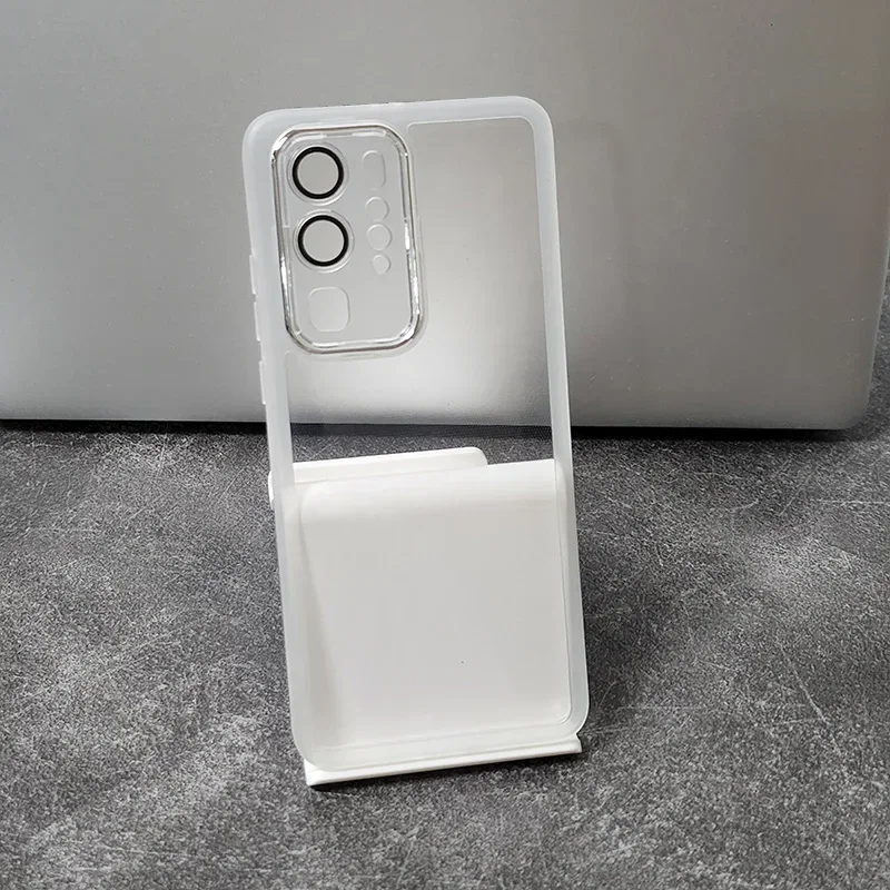 Ultra-Durable Soft Silicone 360° Camera Protective Phone Back Cover