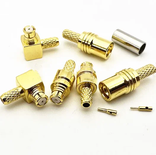 

5pcs/lot Connector SMP Male plug Crimp For RG174 RG316 LMR100 Cable 50ohm RF Coaxial Adapters