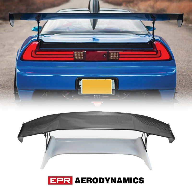 For Acura Nsx Na1 Na2 Vtx4 Type Carbon Fiber Blade Frp Trunk Spoiler