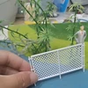 Mini Scale 1/35 1/64 1/87  Diy Sand Table Scene Fence Rails Model ABS Isolation Net For Railway Landscape Layout Diorama Kits 6