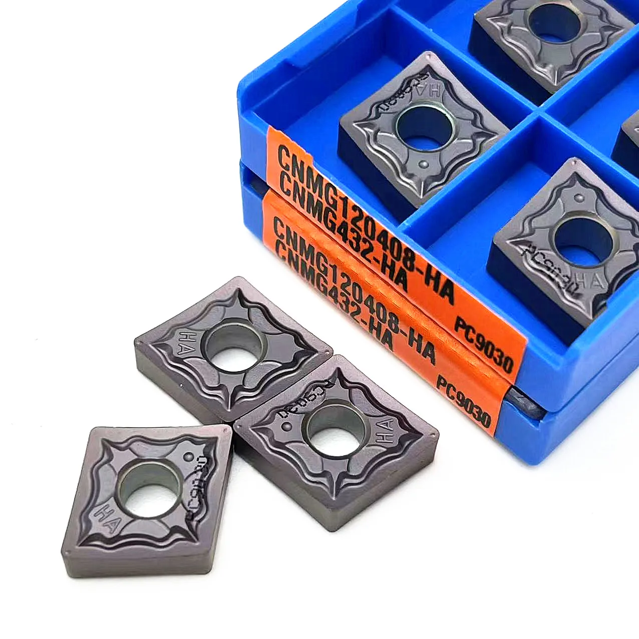 

10PCS CNMG120404 HA CNMG120408 HA PC9030 CNC insert External cutting tools for steel stainless steel high quality CNMG120404