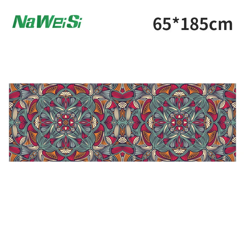 Luxury Double-Sided Velvet Non-Slip Yoga & Fitness Towel - Portable, Quick-Dry, Folding Sports & Beach Mat