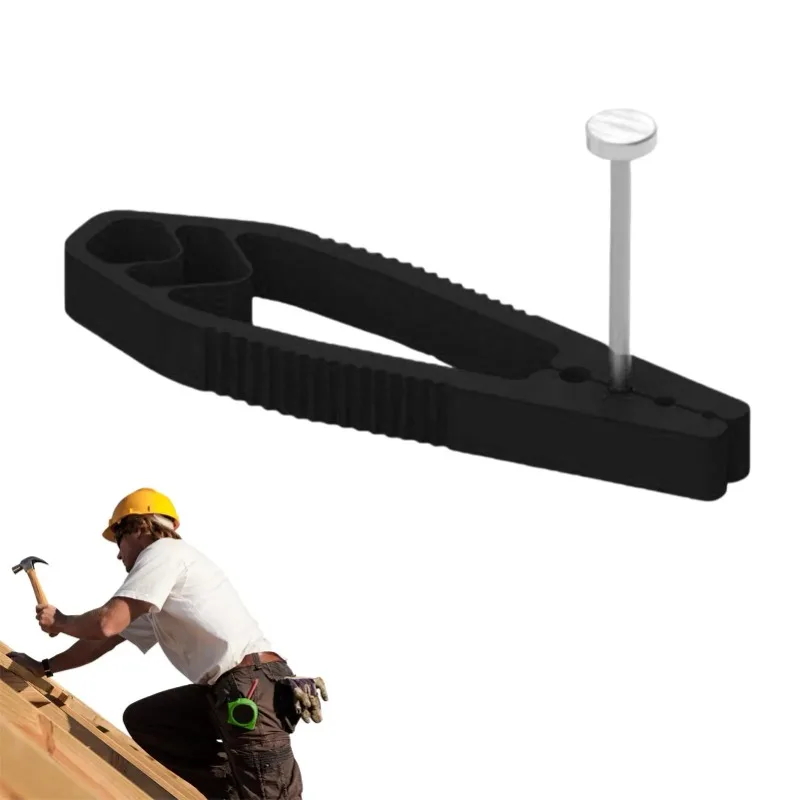 Portable Nail Fixer Tool Woodworking Nail Fixer Plastic Sliding Joint thumbnail 9