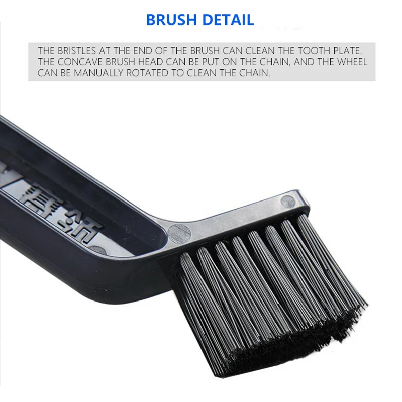 

Motorcycle Chain Cleaning Brush Tools Plastic Oil Seal Chain Washer Maintenance Tool Scooter Electric Motorcycle Accessories