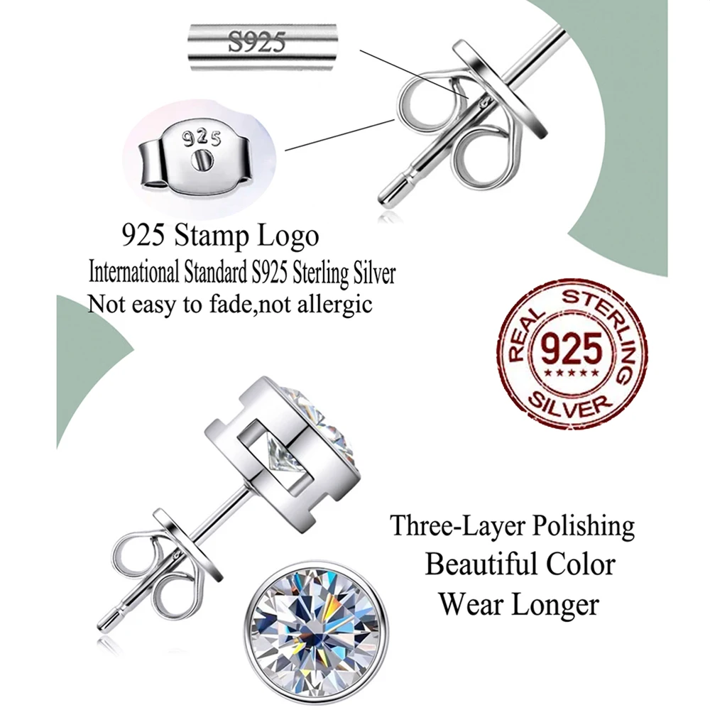 Zircons 925 Sterling Silver Jewelry Set for Women