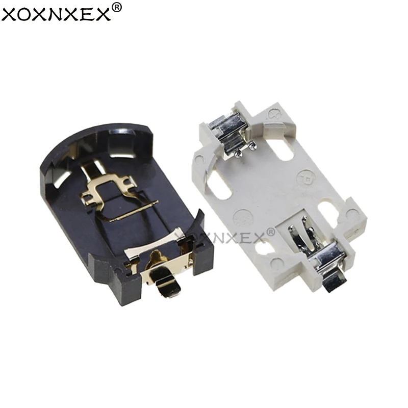 2Pcs Cr2032 Portabatterie Portabatterie Portamonete Portacellulare Cr2032 Bottone A Bottone Portabatteria Base Di Montaggio