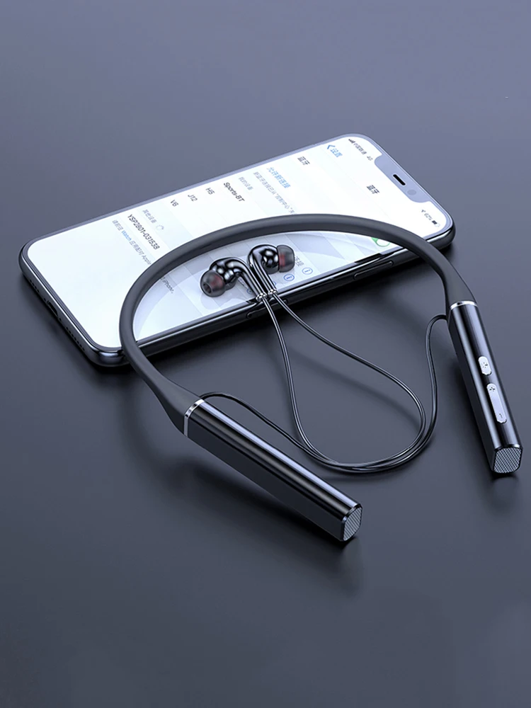 100 часов наушники Bluetooth-совместимые басы беспроводные магнитные присоски Hi-Fi звук стерео гарнитура с шейным ремешком вкладыши S720
